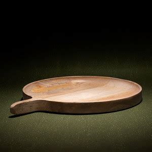 ellementry Ochre Mango Wood Platter (Large) Tray Price in India - Buy ...