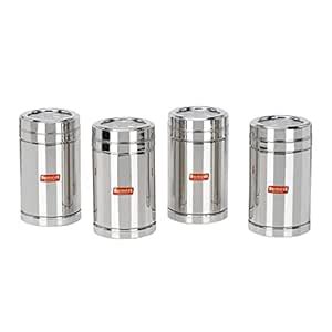 Buy Sumeet Stainless Steel Top See Through/Transparent Lid Circular ...