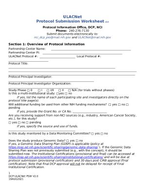 DCP Cancer Prevention Clinical Trials Network (CP-CTNet) Protocol ...