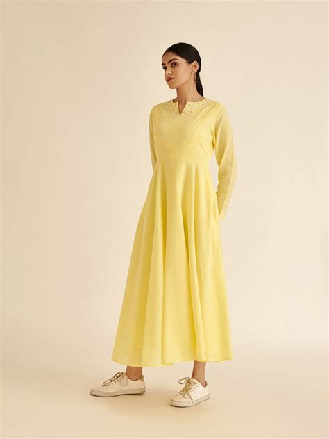 Buy Sunflower Maxi Dress | Latest Dresses for Women Online : Ancestry