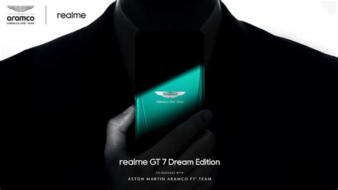 Realme Unveils GT 7 Dream Edition in Collaboration With Aston Martin F1 ...