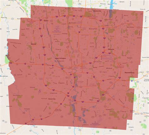 Ohio Franklin County - AtlasBig.com