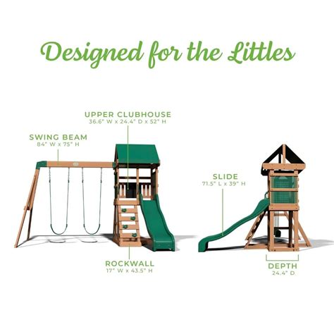 Buckley Hill Playtower - Outdoor Swing Set