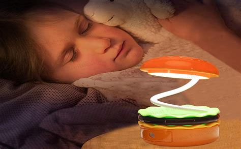Buy Funblast Table Lamp - Burger Design Light for Kids & Adults ...