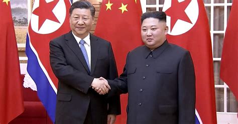 Chinese President Xi Jinping meets North Korean leader Kim Jong-un