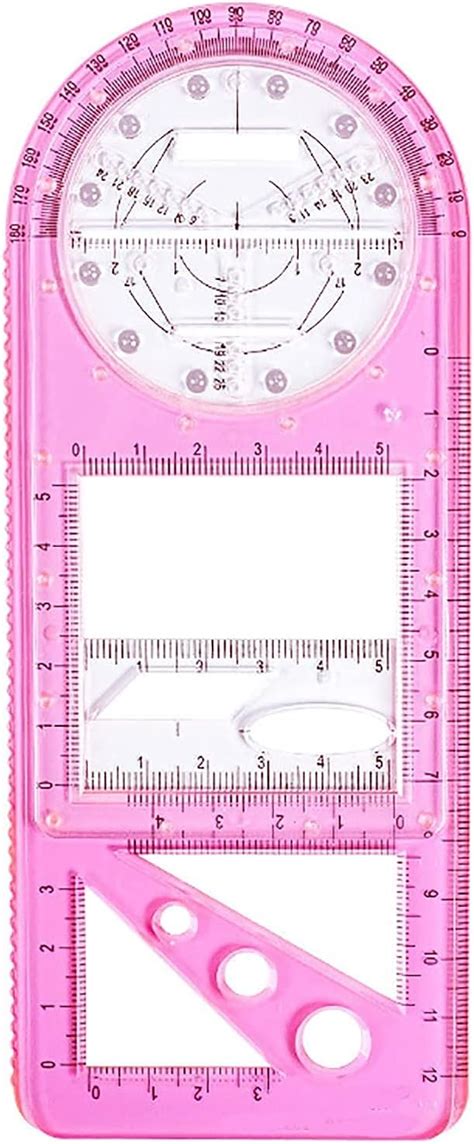 Multifunctional Geometric Ruler,Drawing | Ubuy India