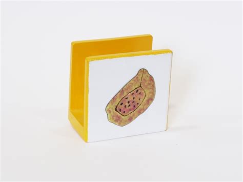 Servilletero Esmalte Madera (VENDIDO)