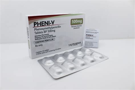Phenoxymethylpenicillin Tablet BP 500mg Manufacturers, India
