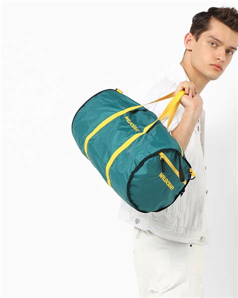 Buy Green Wildcraft Gym Bag with Sling Strap | AJIO