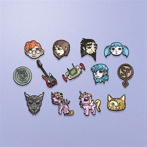 Sally Face Enamel Pin Bundle - Maestro Media