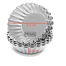 Buy Prime Bakers and Moulders Mini Aluminum Tart Mould Cups Set of 12 ...