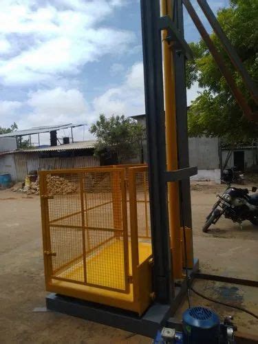 Hydraulics Stacker Lfit - Hydraulic Goods Lift Manufacturer from Coimbatore