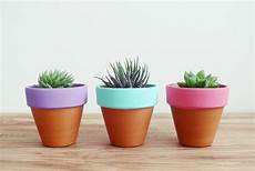vasi colorati per piante diy painted terracotta pots other things vasi colorati per piante diy painted terracotta pots other things