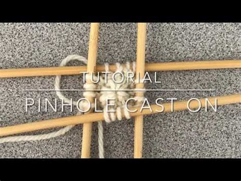 Image result for Pinhole Cast On Tutorial