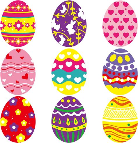 Amazon.com: Beistle Mini Easter Egg Cutouts : Toys & Games