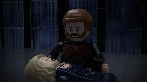 ArtStation - LEGO Obi-Wan Kenobi Mourns the Death of Satine Kryze