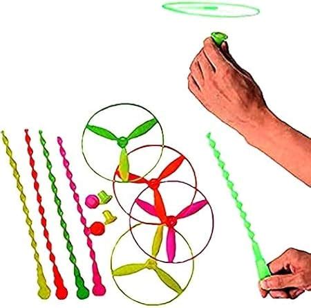 AK Store 10-Pack Novelty Toys Flying Fairy Flying Saucer Flying Wheel ...