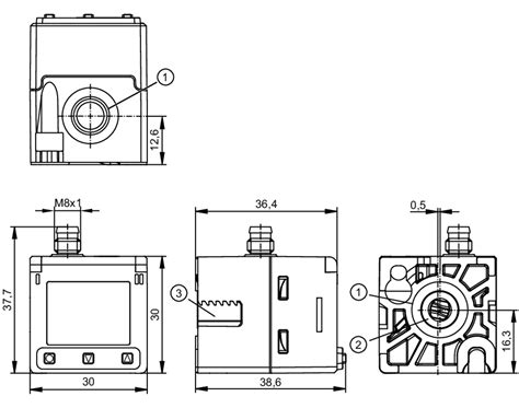 PQS812 - Pressure sensor for pneumatics - ifm