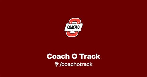 Coach O Track | Instagram, Facebook | Linktree