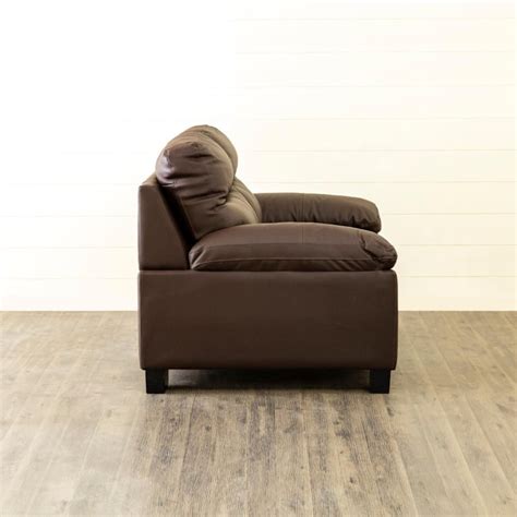 Buy Winchester Half Leather 2-Seater Sofa - Brown from Home Centre at ...