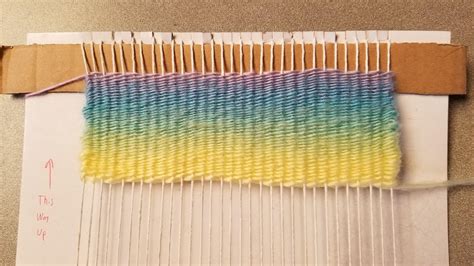 How To Make A Simple Cardboard Weaving Loom at Cameron Whitman blog