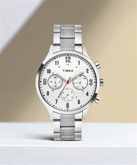 TIMEX Multifunction Silver Dial Analog Watch - For Men - Buy TIMEX ...