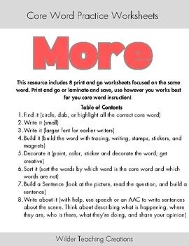 More Core Word Song 的图像结果