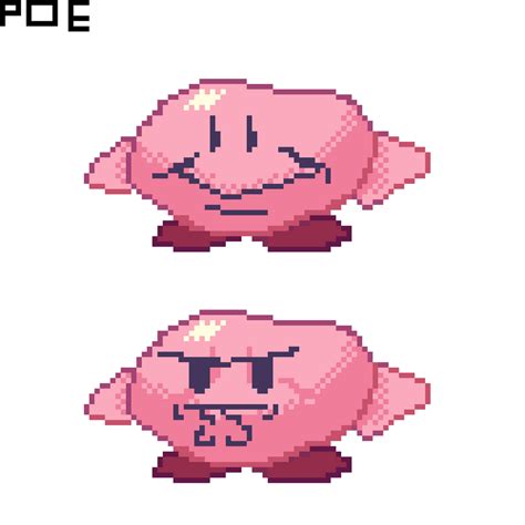 Speed drawn Kirby sprite by Poe58 on DeviantArt