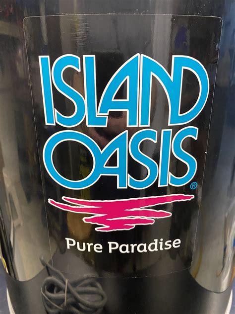 Island Oasis Machine