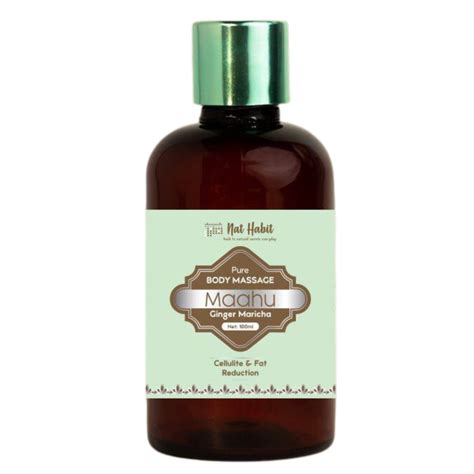 Foxy.in : Buy Nat Habit Pure Ginger Maricha Maahu Ayurvedic Body ...