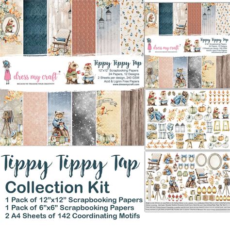 Tippy Tippy Tap Collection Kit – Dress my craft