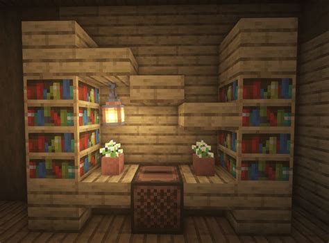 Image result for Minecraft Bookshelf Designs