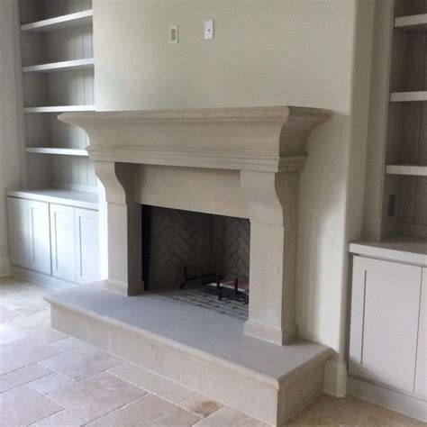 Limestone Mantel Surround at Louis Brannan blog