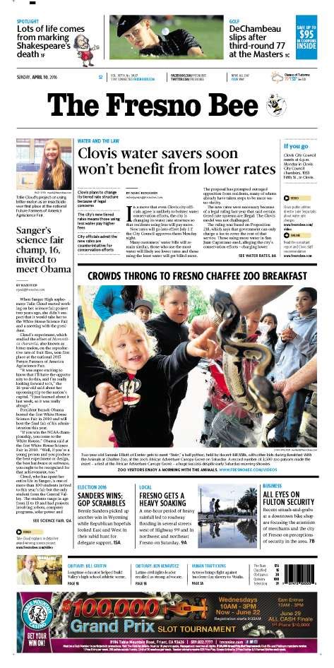 Fresno Bee e-Edition (story) | Fresno Bee