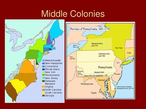 American Chesapeake Bay and the Middle Colonies - TravelsFinders.Com