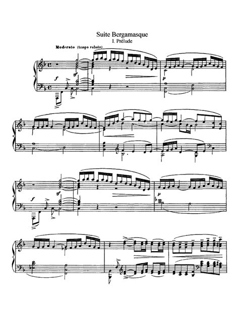 Suite bergamasque (Debussy, Claude) - IMSLP/Petrucci Music Library ...