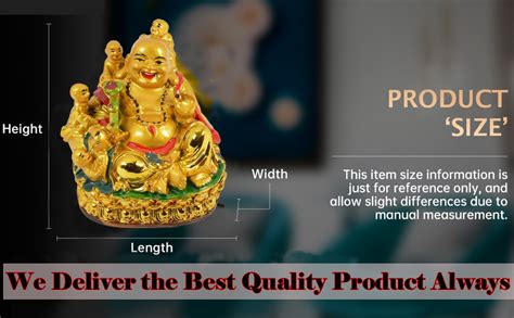 Buy GJ Laughing Buddha with Children for Health, Wealth and Happiness ...