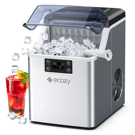 **SEE NOTES**ecozy Countertop Ice Makers, 45lbs Per Day, 24 Cubes Ready ...