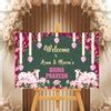 Buy Half Saree Ceremony Welcome Sign, Customizable South Indian Puberty ...
