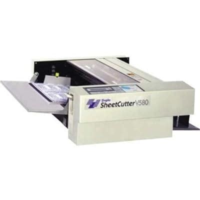 Buy Duplo V-580 SheetCutter Cut Sheet Cutter; Pre-programmed for ...