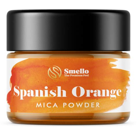 Spanish Orange Mica Powder – Smello
