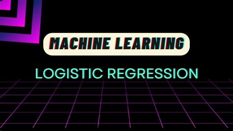 Machine Learning Logistic Regression 的图像结果