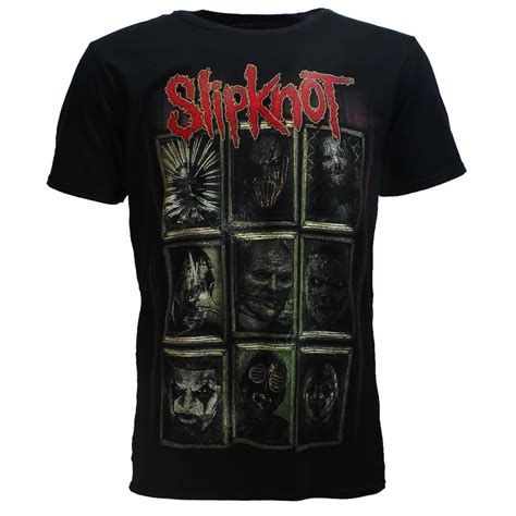 T Shirt Band Band Photo Logo T Shirt Slipknot Official Store