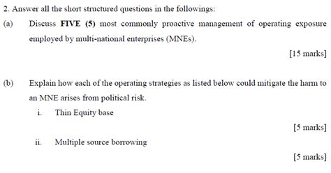 Image result for Short Structured Questions