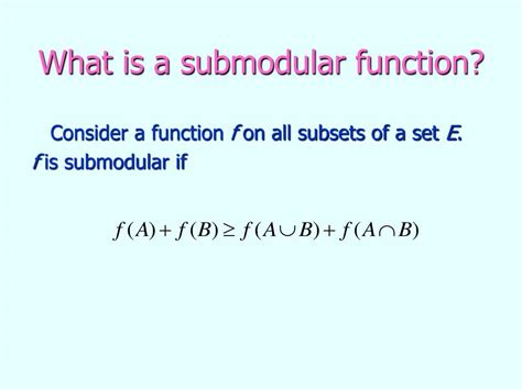 Image result for Submodular Function Lecture 16