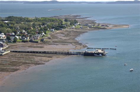St Andrews Government Wharf in St Andrews by the Sea, NB, Canada ...