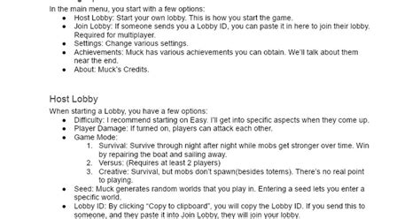 Image result for Muck Tips and Tricks