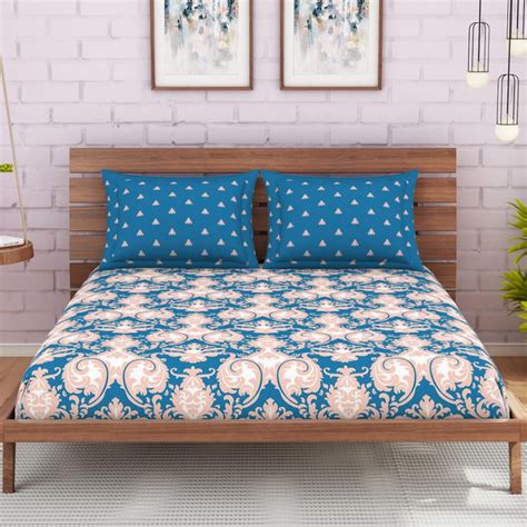 Buy SPACES Seasons Best Ornament 3-Pc. Double Bedsheet Set - 2.24 x 2. ...