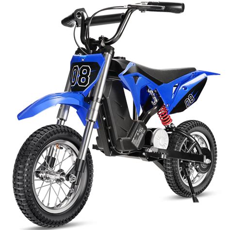 36V 300W Kids Electric Dirt Bike, 16 MPH Speed, 10 Miles Range, 3-Speed ...