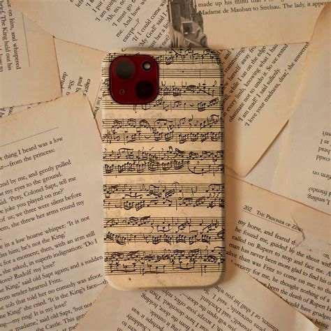 Brown Music Notes Hard Case | Aesthetic Mobile Covers – Still Accessories